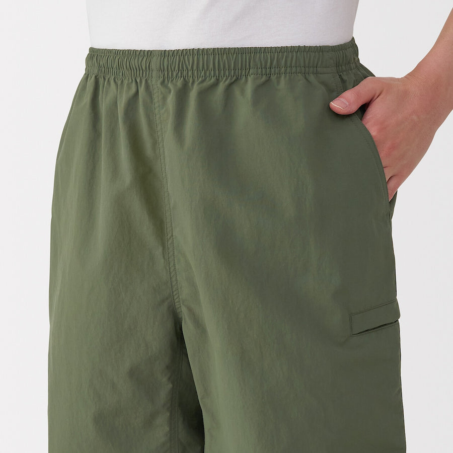 M's Water repellent shorts Medium greyXS