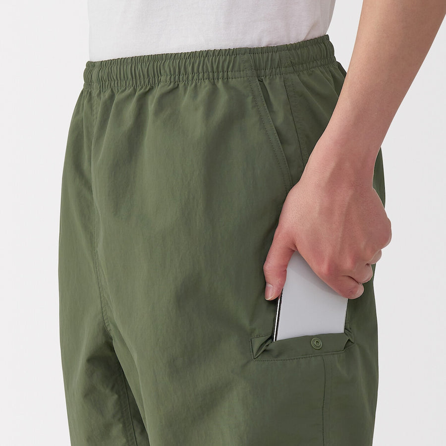 M's Water repellent shorts Medium greyXS