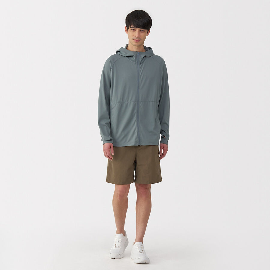 M's Water repellent shorts Medium greyXS