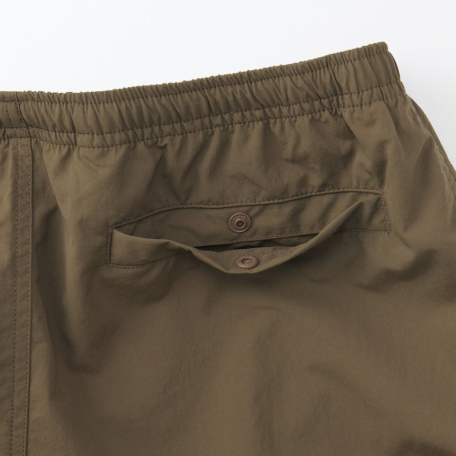 M's Water repellent shorts Medium greyXS