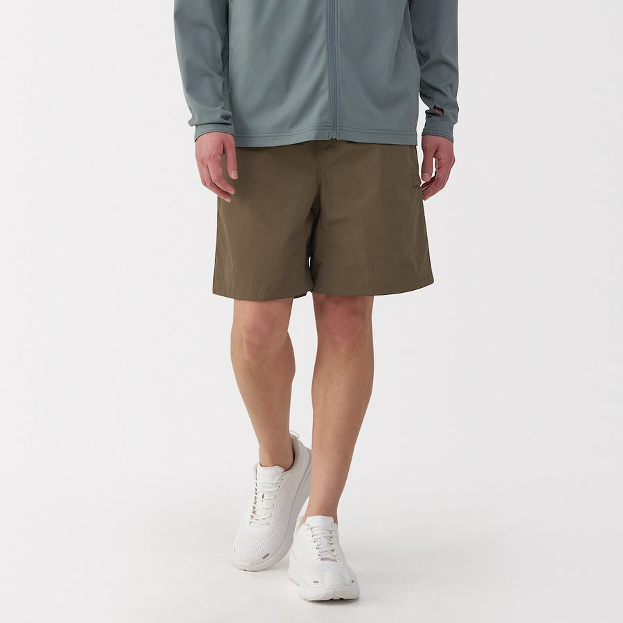 M's Water repellent shorts Medium greyXS