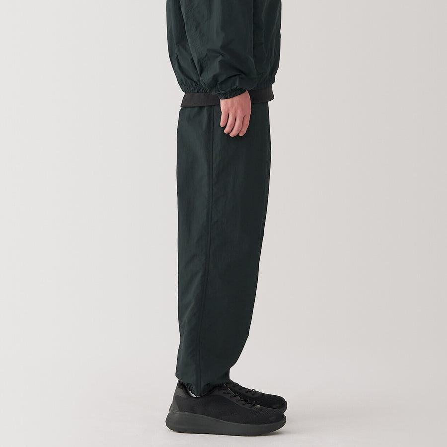 M's Water repellent pocketable windbreaker pants BlackXS