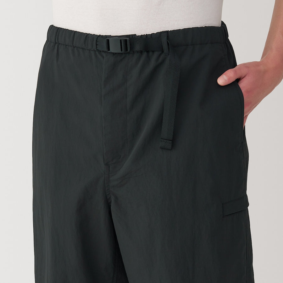 M's Water repellent pocketable windbreaker pants BlackXS