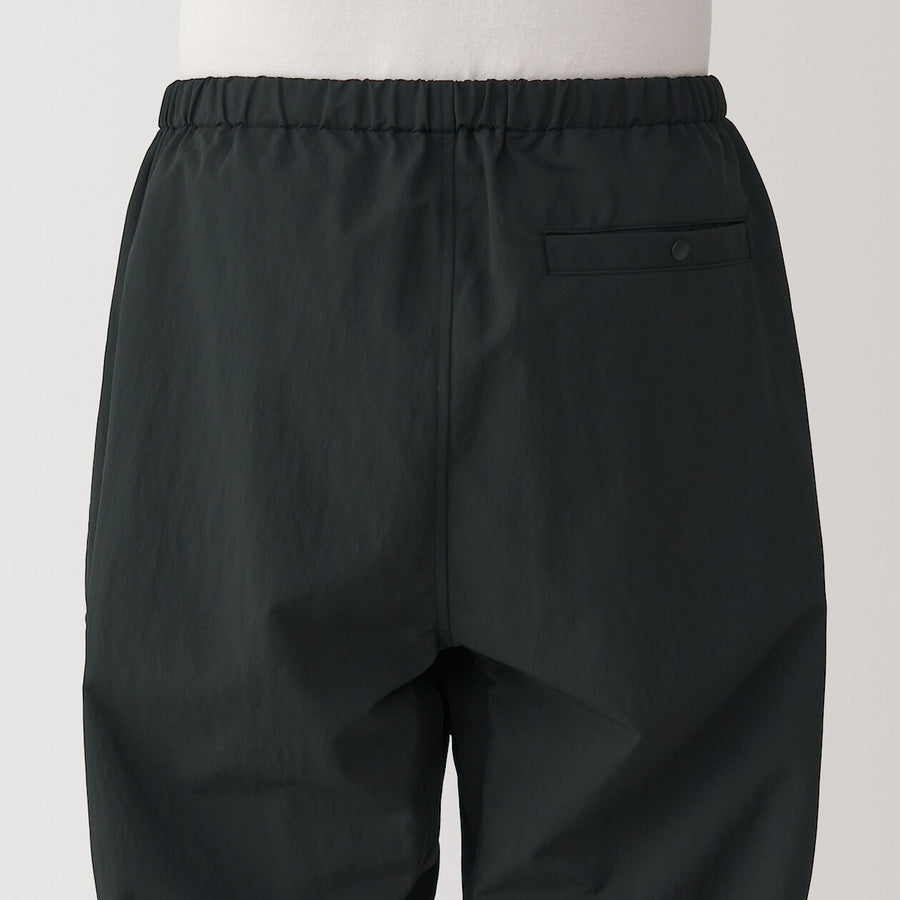 M's Water repellent pocketable windbreaker pants BlackXS