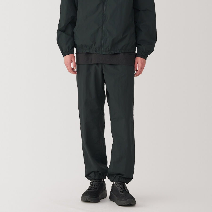 M's Water repellent pocketable windbreaker pants BlackXS