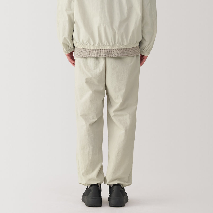 M's Water repellent pocketable windbreaker pants BlackXS