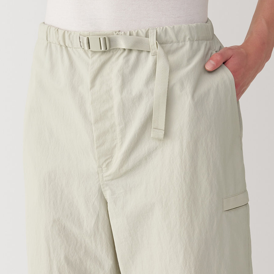 M's Water repellent pocketable windbreaker pants BlackXS