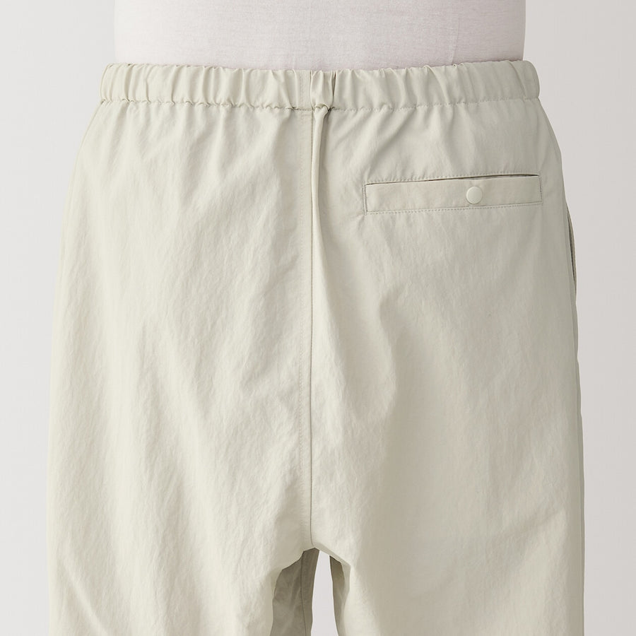 M's Water repellent pocketable windbreaker pants BlackXS