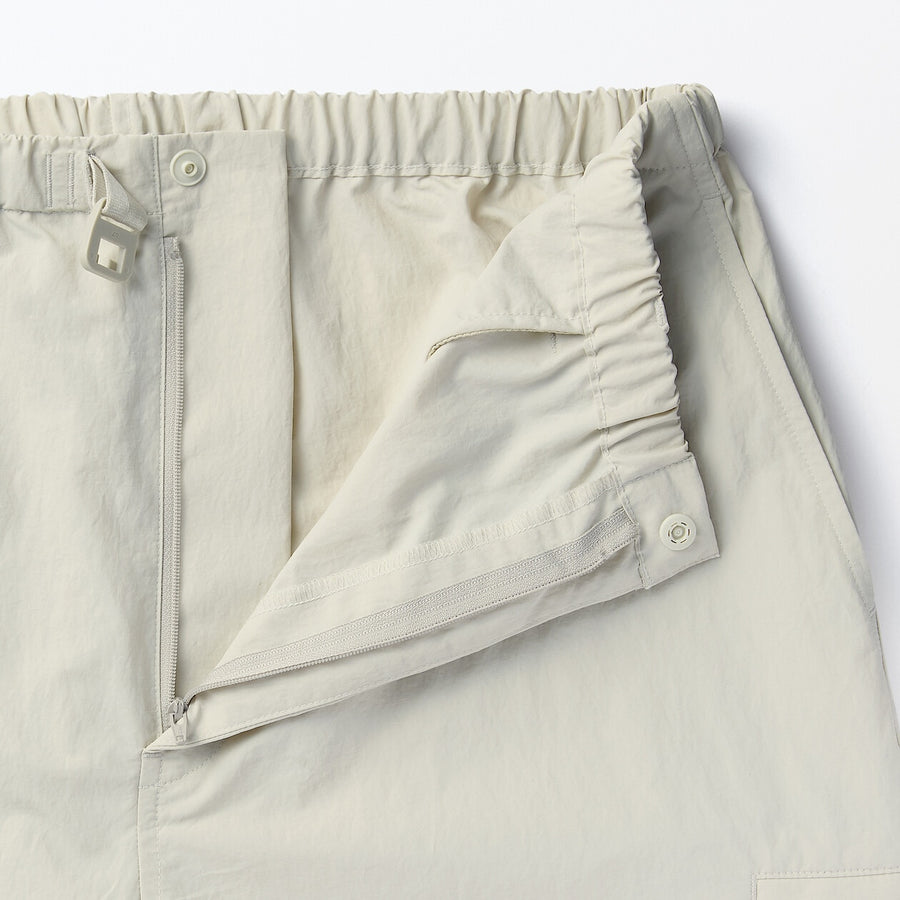 M's Water repellent pocketable windbreaker pants BlackXS