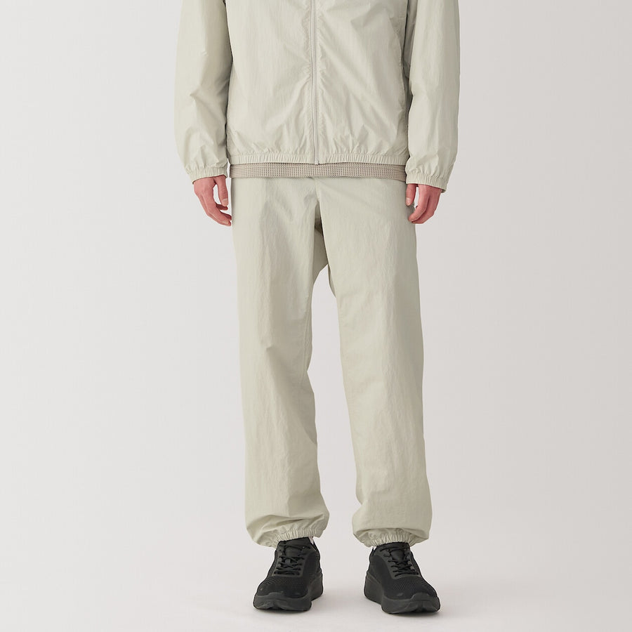 M's Water repellent pocketable windbreaker pants BlackXS