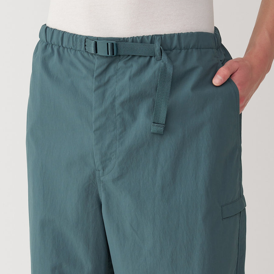 M's Water repellent pocketable windbreaker pants BlackXS