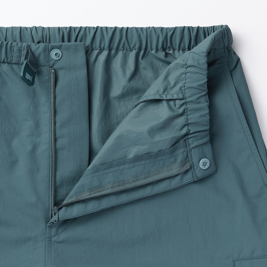 M's Water repellent pocketable windbreaker pants BlackXS