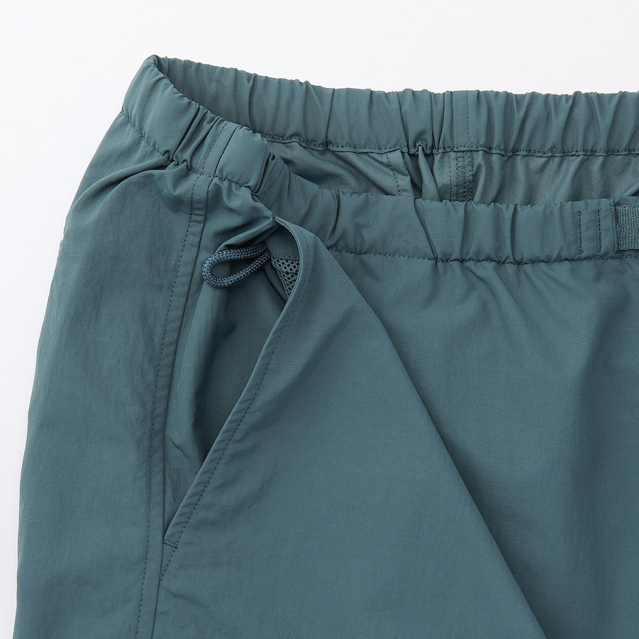 M's Water repellent pocketable windbreaker pants BlackXS