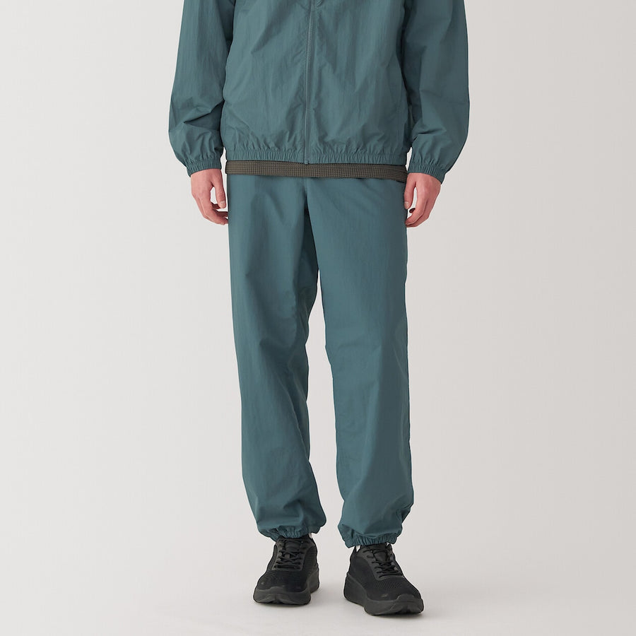 M's Water repellent pocketable windbreaker pants BlackXS