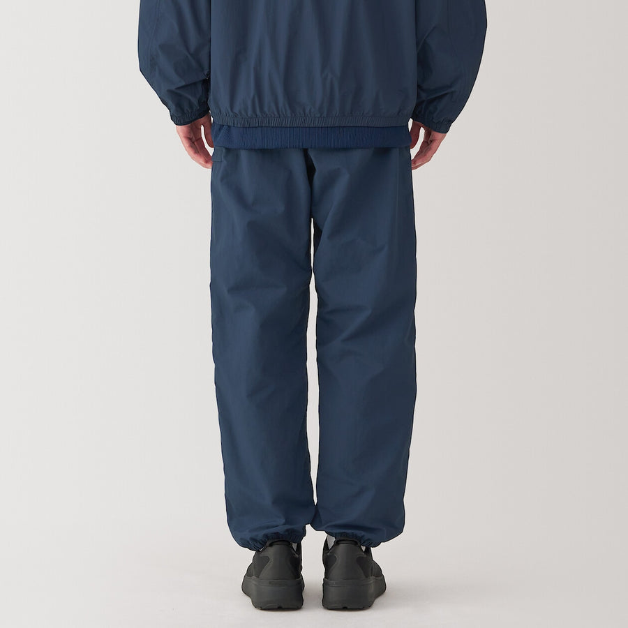 M's Water repellent pocketable windbreaker pants BlackXS