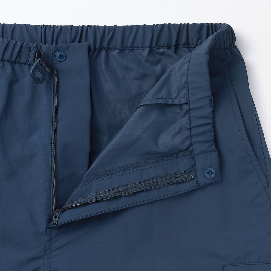 M's Water repellent pocketable windbreaker pants BlackXS