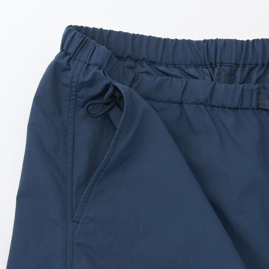 M's Water repellent pocketable windbreaker pants BlackXS