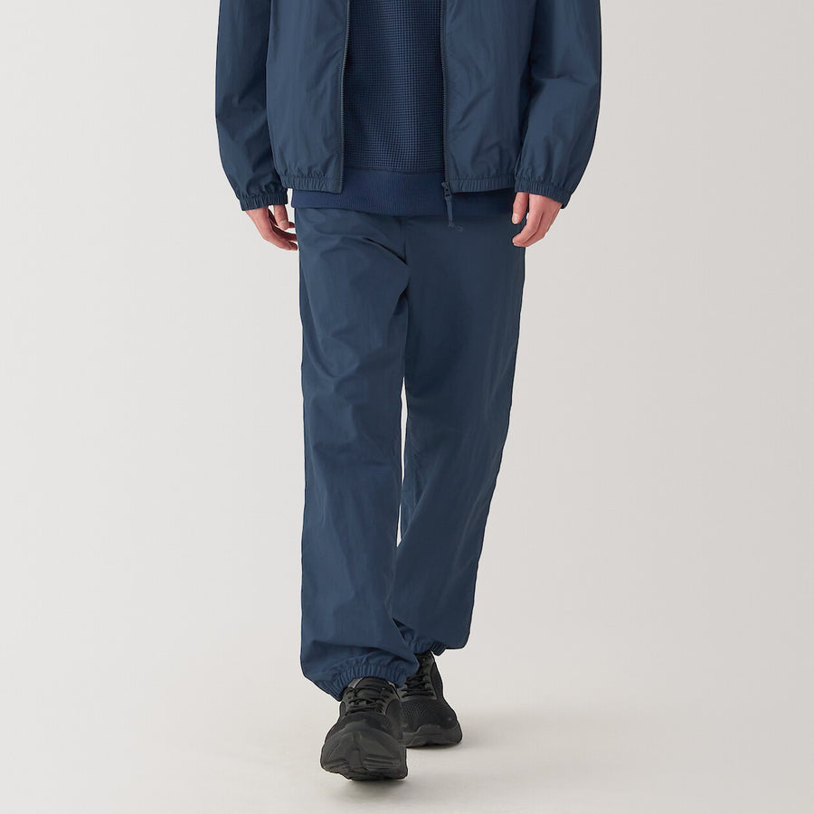 M's Water repellent pocketable windbreaker pants BlackXS