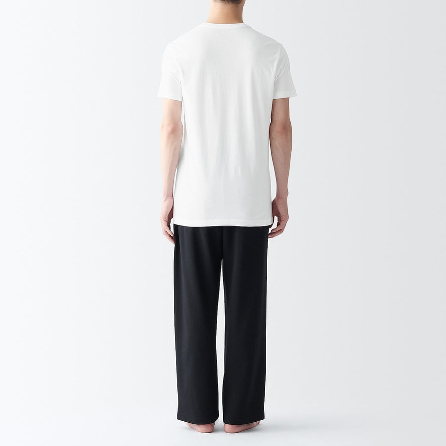 Side Seamless Cotton V-Neck T-Shirt (2 Pack)