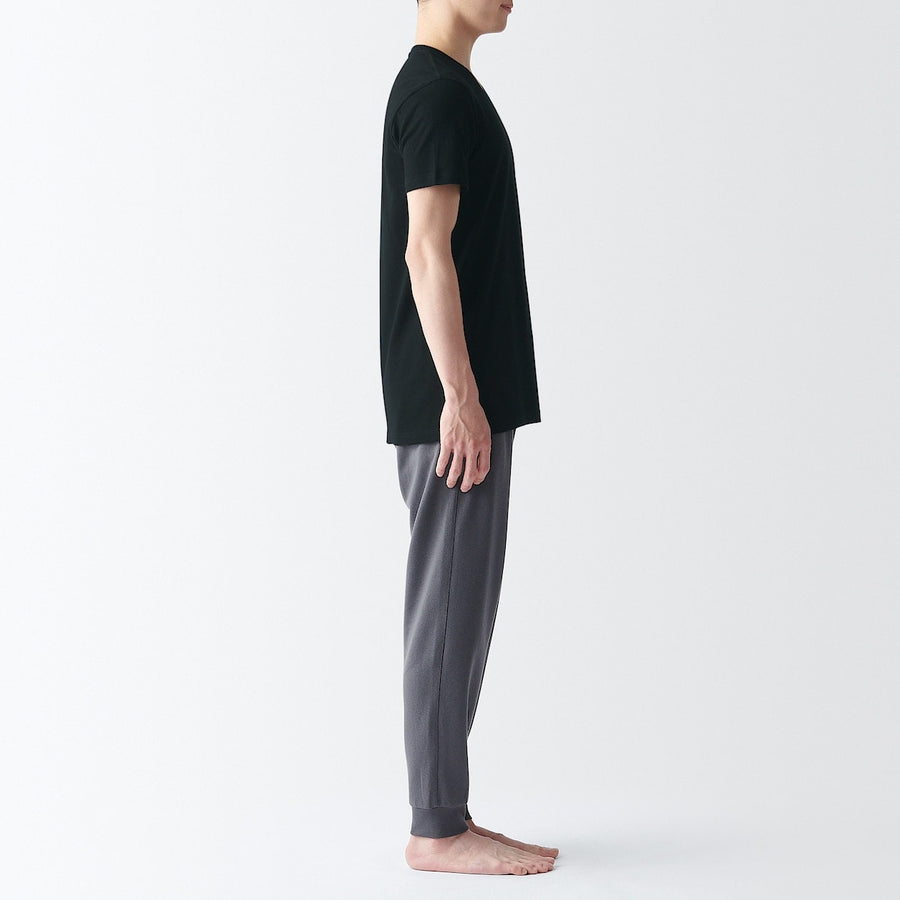 Side Seamless Cotton V-Neck T-Shirt (2 Pack)