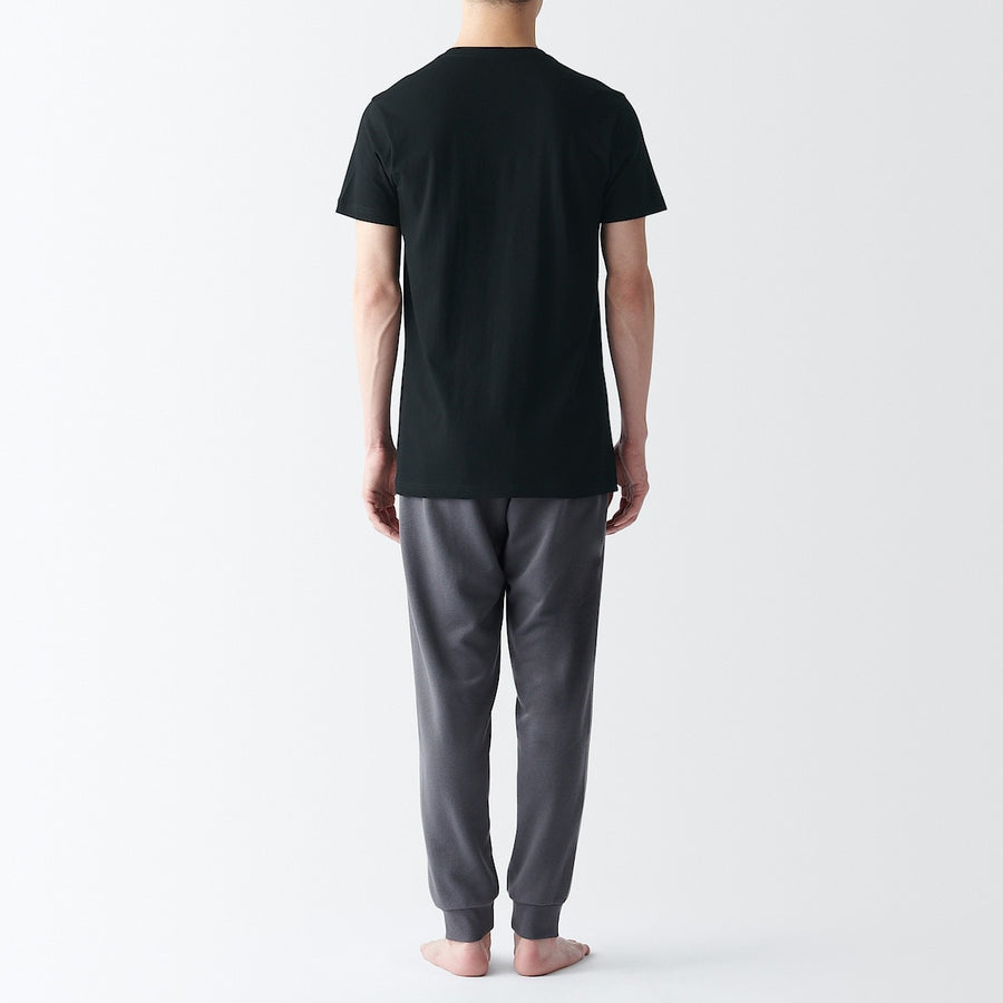 Side Seamless Cotton V-Neck T-Shirt (2 Pack)