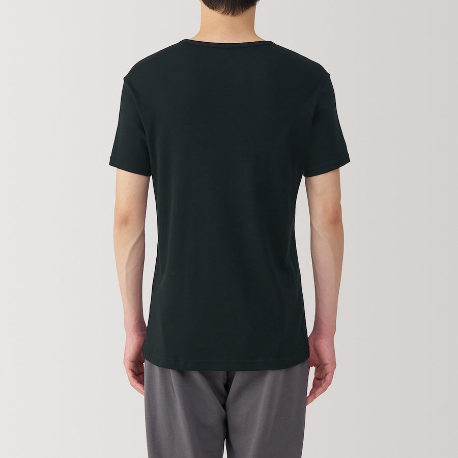 M's Moisture wicking cotton Crew neck S/S T-shirtWhiteXS