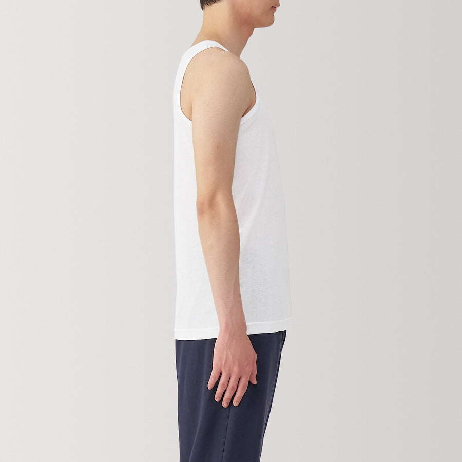 M's Moisture wicking cotton Tank topWhiteXS