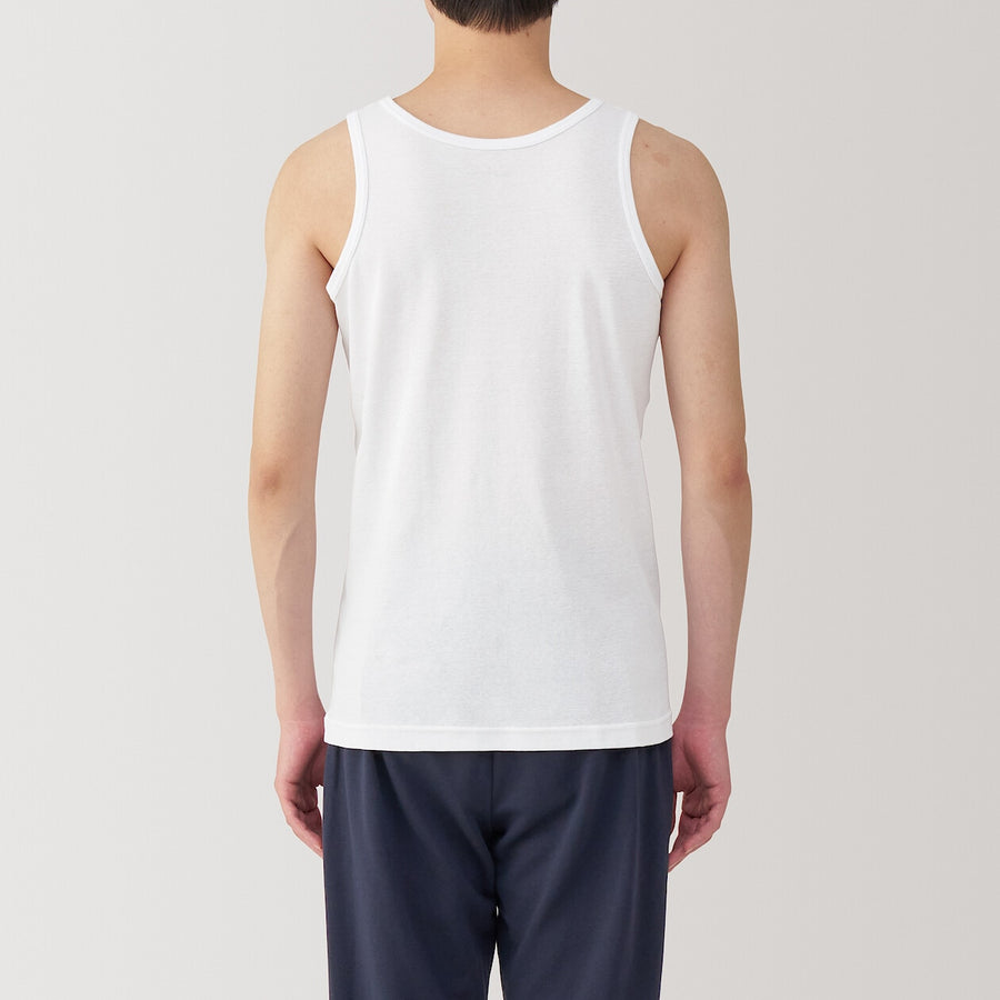 M's Moisture wicking cotton Tank topWhiteXS