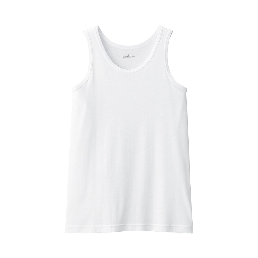 M's Moisture wicking cotton Tank topWhiteXS
