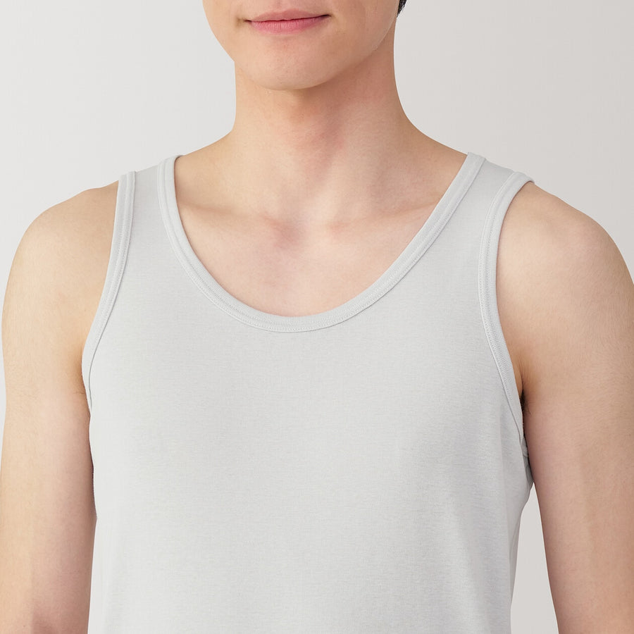 M's Moisture wicking cotton Tank topWhiteXS