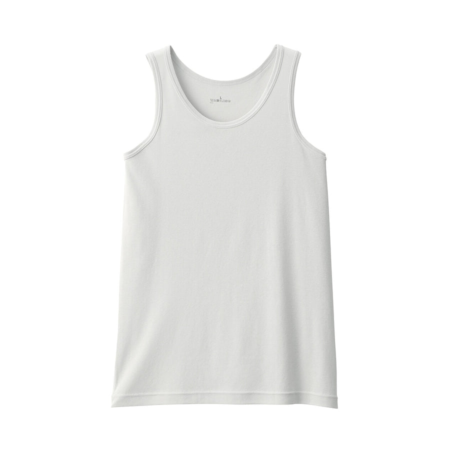 M's Moisture wicking cotton Tank topWhiteXS