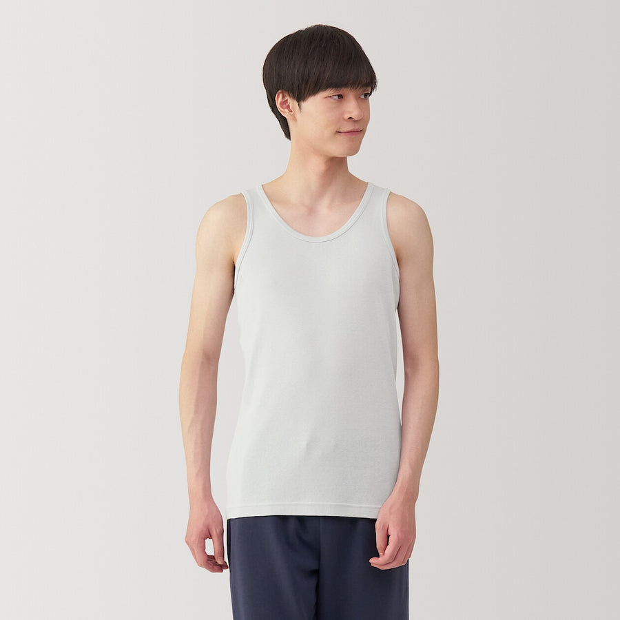 M's Moisture wicking cotton Tank topWhiteXS