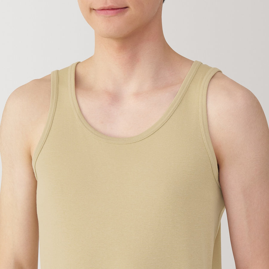 M's Moisture wicking cotton Tank topWhiteXS