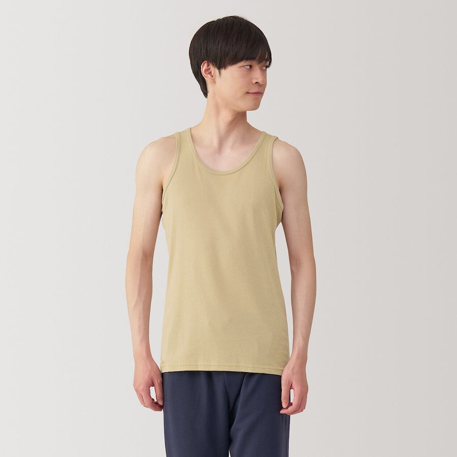 M's Moisture wicking cotton Tank topWhiteXS