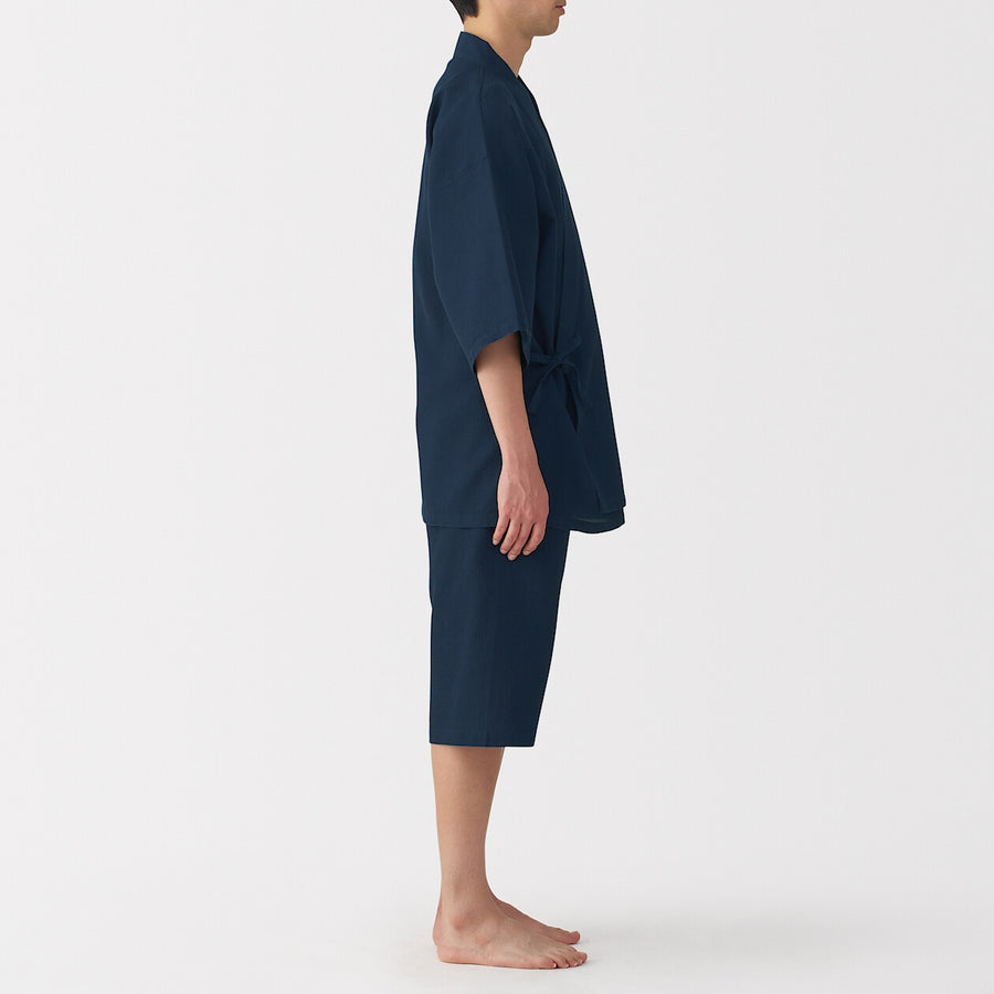 Waffle Jinbei Pyjama Set