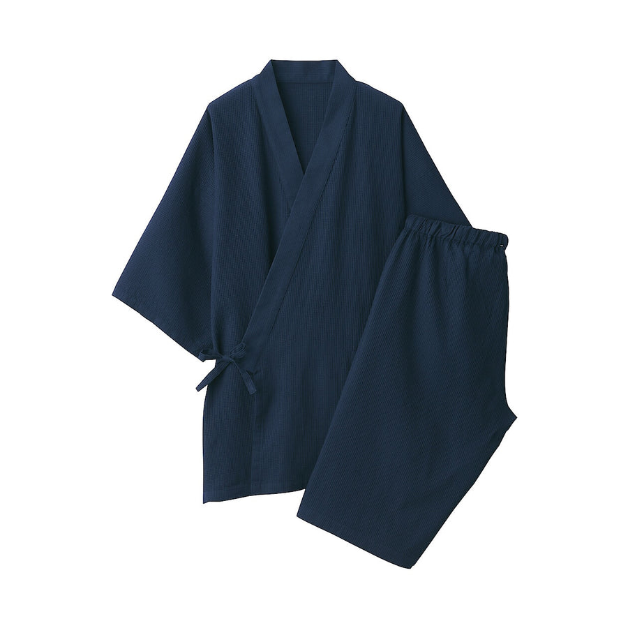 Waffle Jinbei Pyjama Set