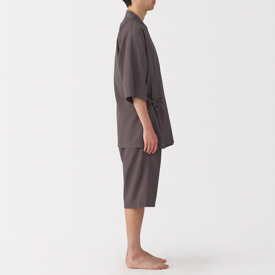 Waffle Jinbei Pyjama Set