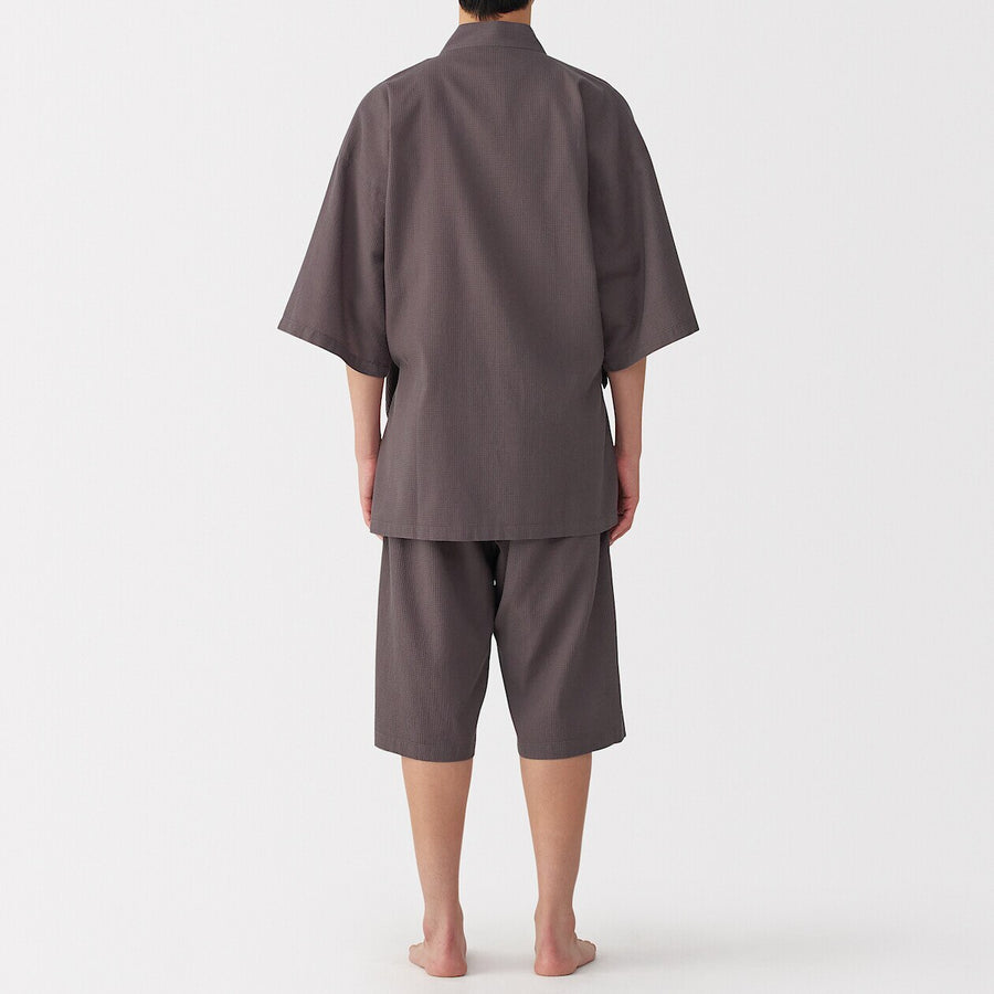 Waffle Jinbei Pyjama Set