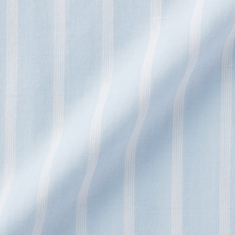 M's Side seamless Double gauze L/Slv pajamasM grey StripeXS