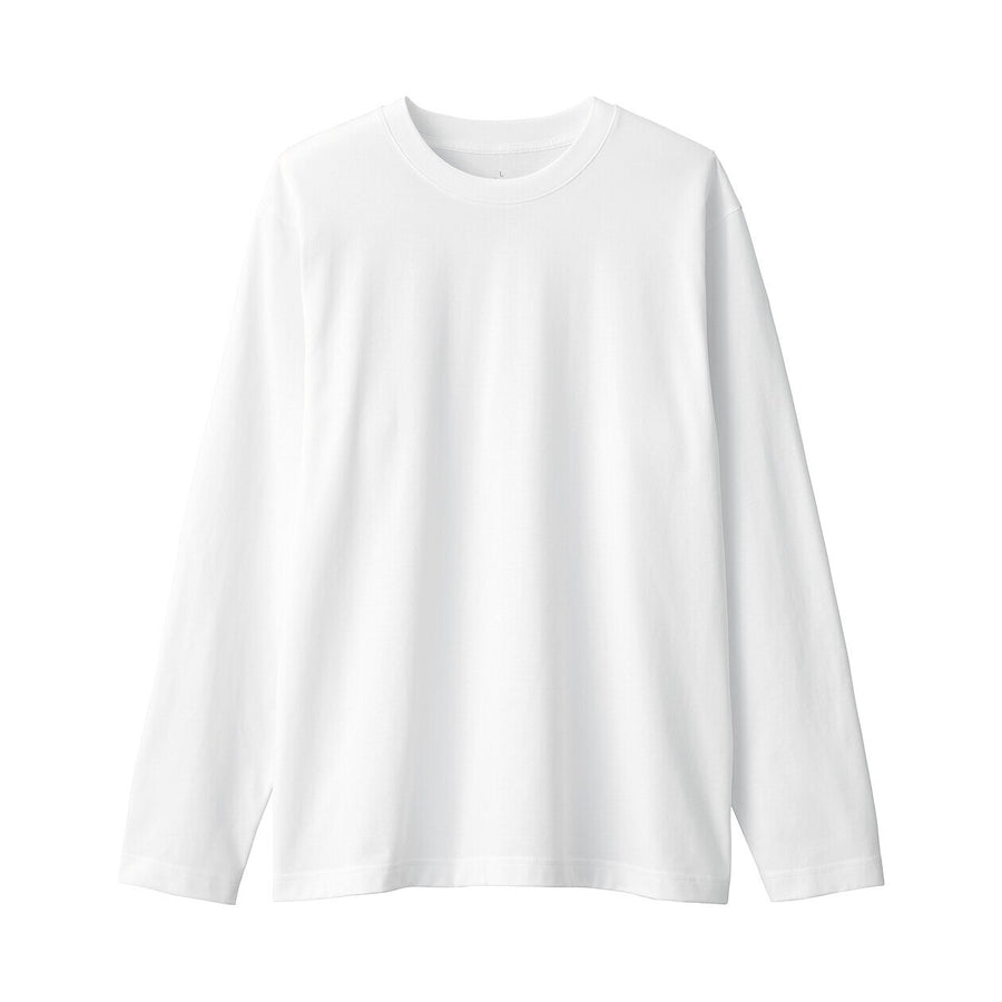 Jersey Crewneck Long Sleeve T-Shirt