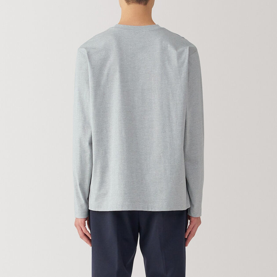 Jersey Crewneck Long Sleeve T-Shirt