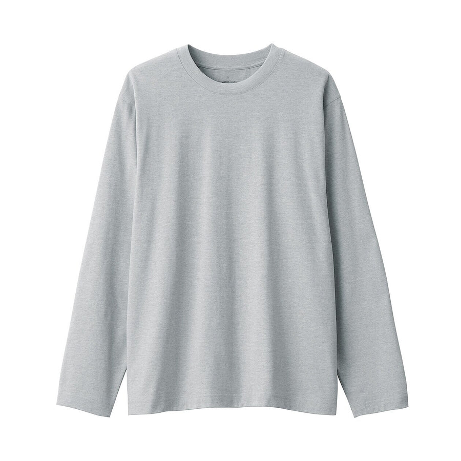 Jersey Crewneck Long Sleeve T-Shirt