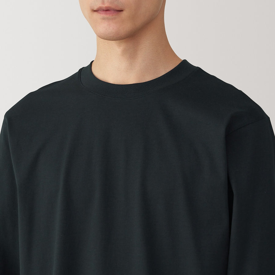 Jersey Crewneck Long Sleeve T-Shirt