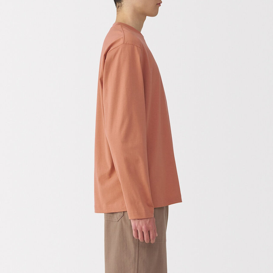 Jersey Crewneck Long Sleeve T-Shirt