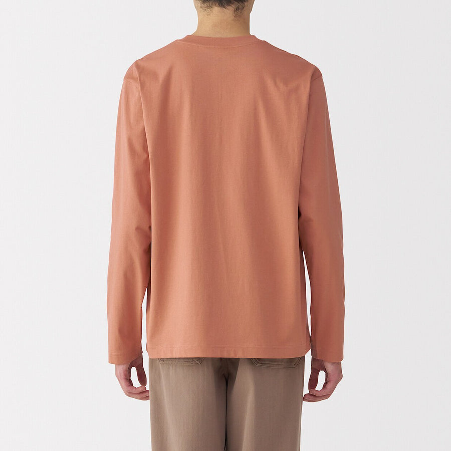 Jersey Crewneck Long Sleeve T-Shirt