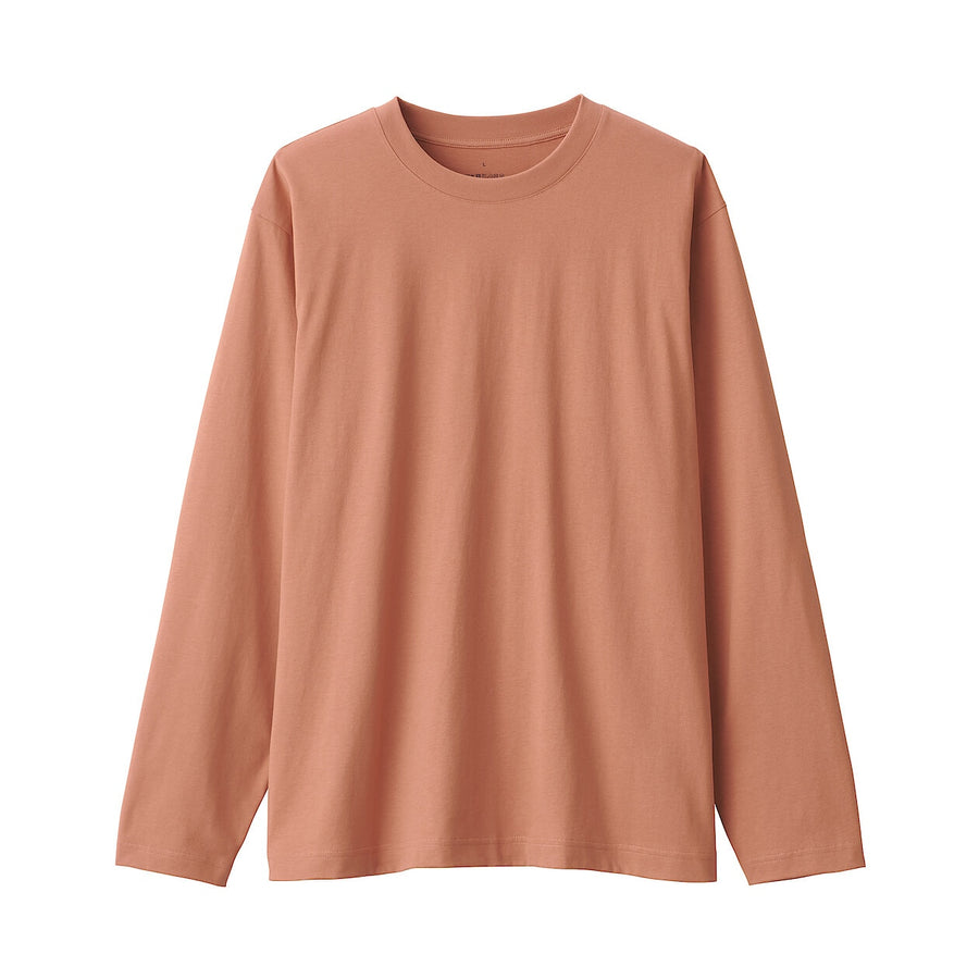 Jersey Crewneck Long Sleeve T-Shirt