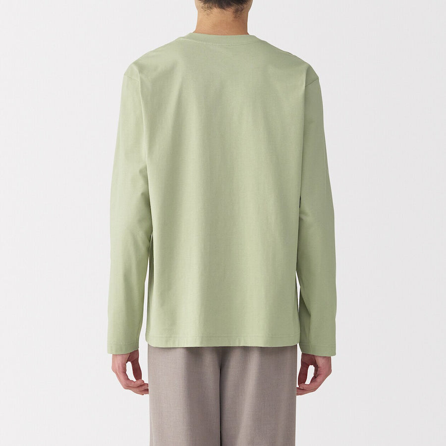 Jersey Crewneck Long Sleeve T-Shirt