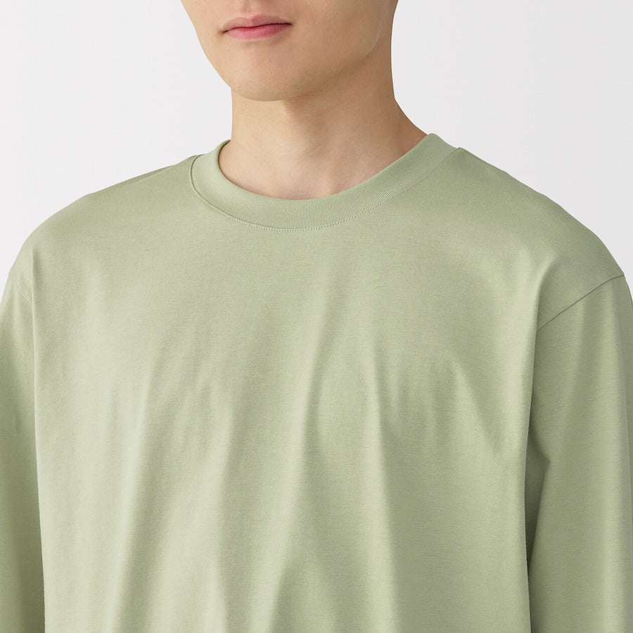 Jersey Crewneck Long Sleeve T-Shirt