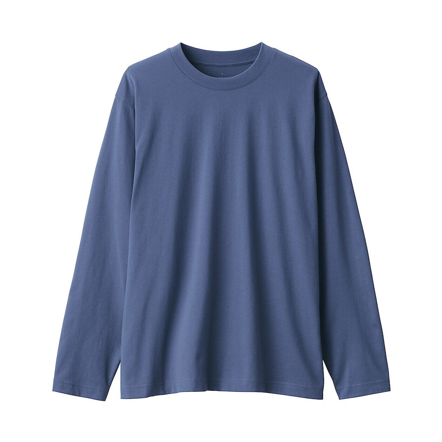 Jersey Crewneck Long Sleeve T-Shirt