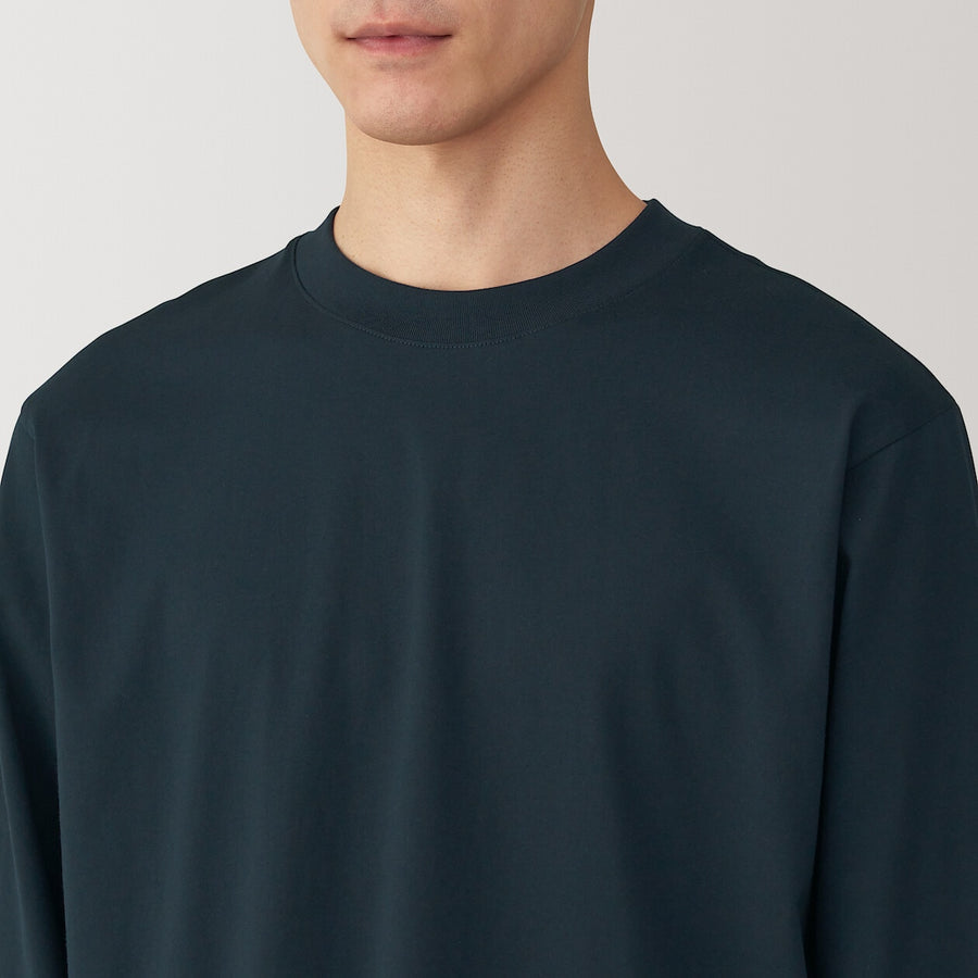 Jersey Crewneck Long Sleeve T-Shirt